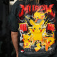 Polera Oversize FITACHU - Black Storm
