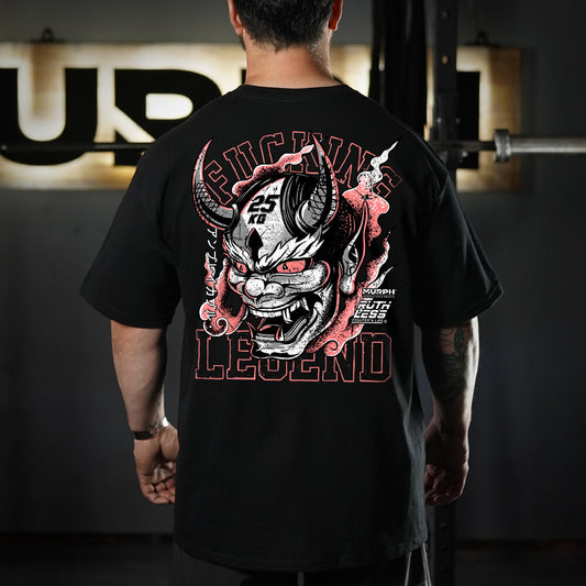 Polera Oversize PRO Fucking Legend - Negro