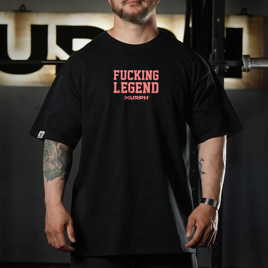 Polera Oversize PRO Fucking Legend - Negro