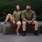 Polera Oversize Premium Fucking Legend - Tactical Green
