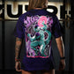 Polera Oversize CRUELTY - Purple Storm
