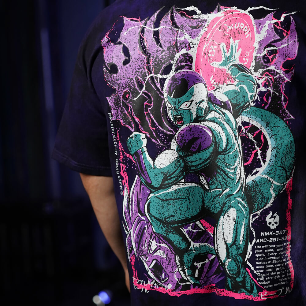 Polera Oversize CRUELTY - Purple Storm