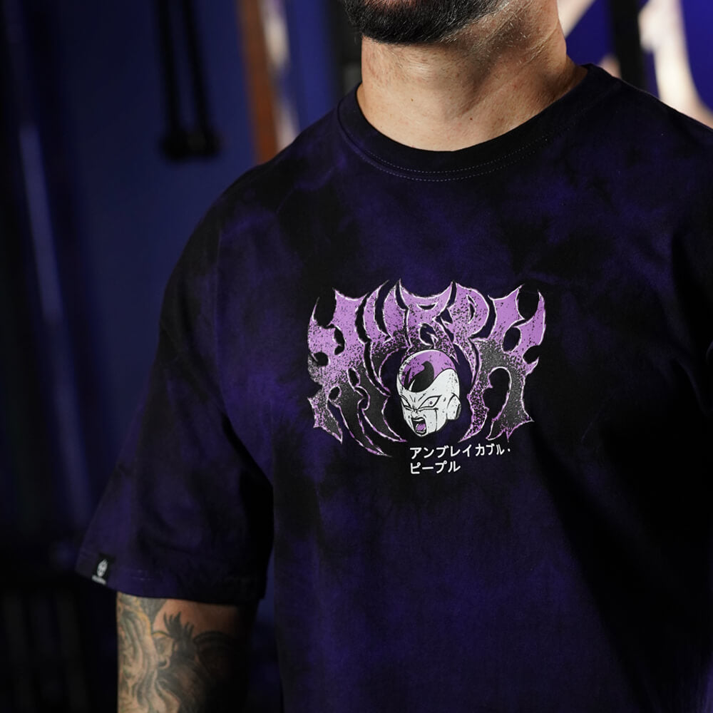 Polera Oversize CRUELTY - Purple Storm