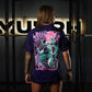 Polera Oversize CRUELTY - Purple Storm