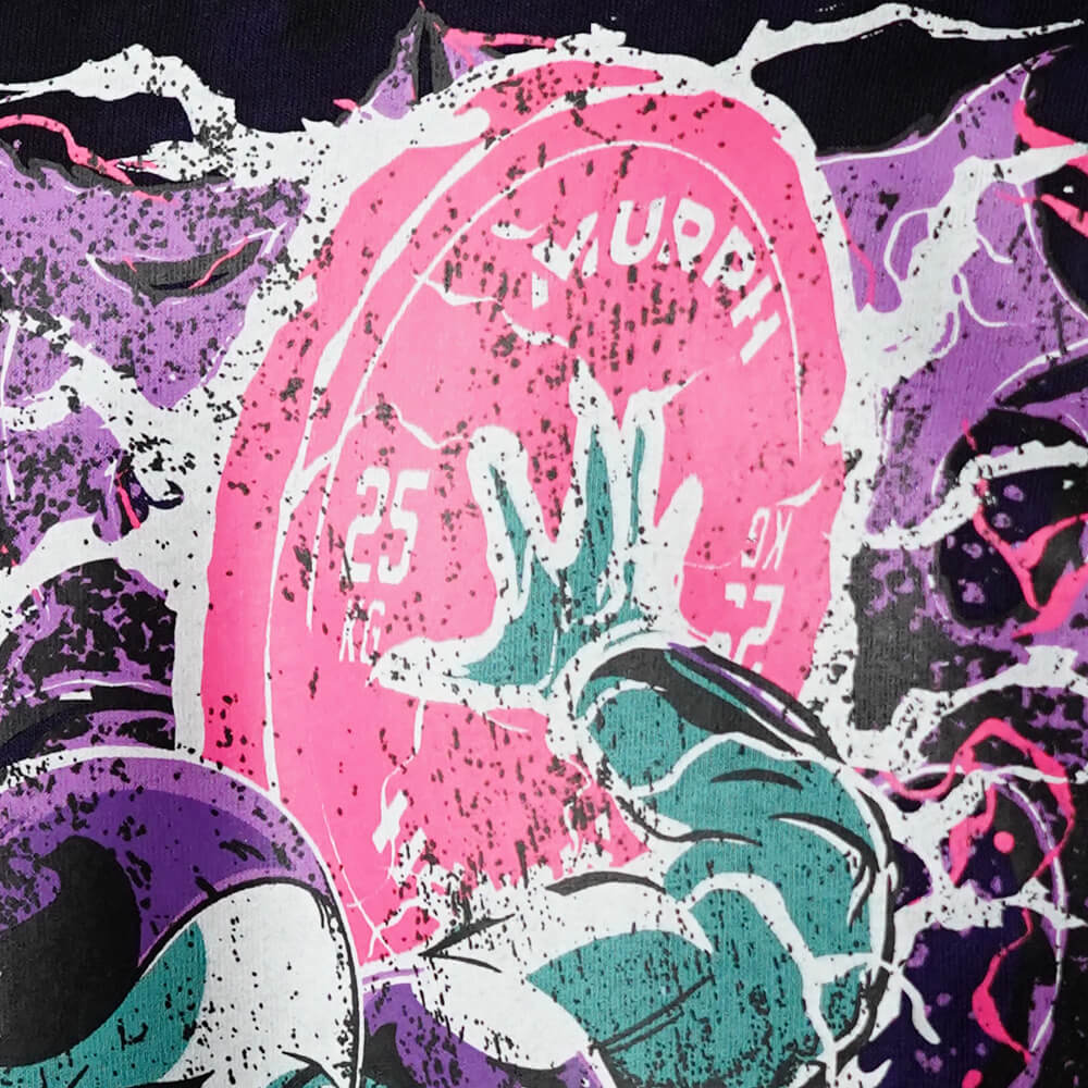Polera Oversize CRUELTY - Purple Storm