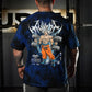 Polera Oversize Goku - Blue Storm