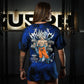 Polera Oversize Goku - Blue Storm