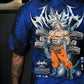 Polera Oversize Goku - Blue Storm