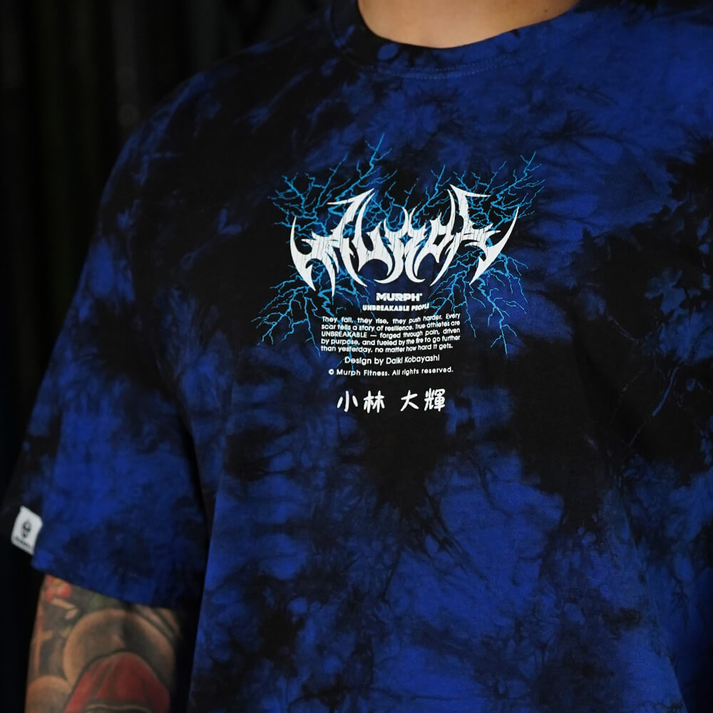 Polera Oversize Goku - Blue Storm