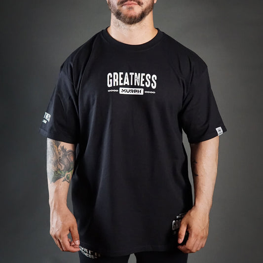 Polera Oversize Greatness - Negro