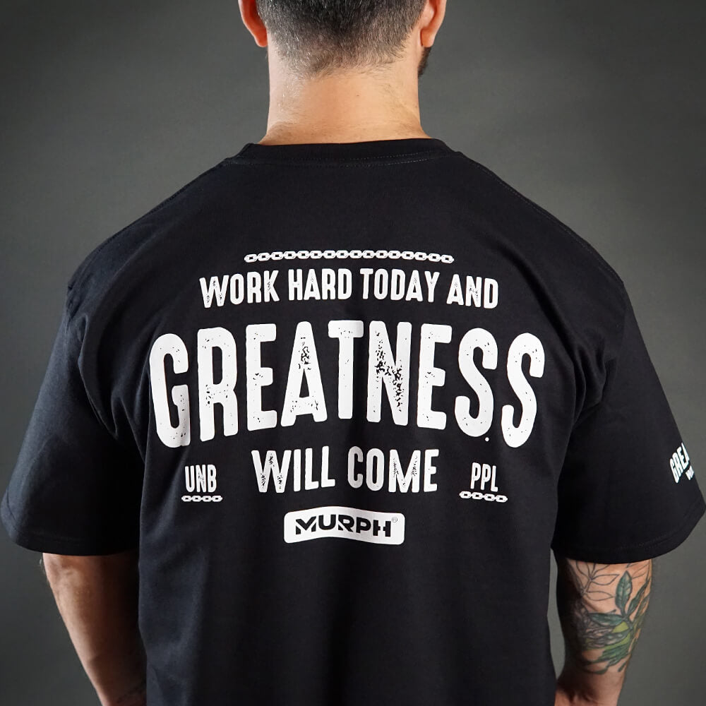 Polera Oversize Greatness - Negro