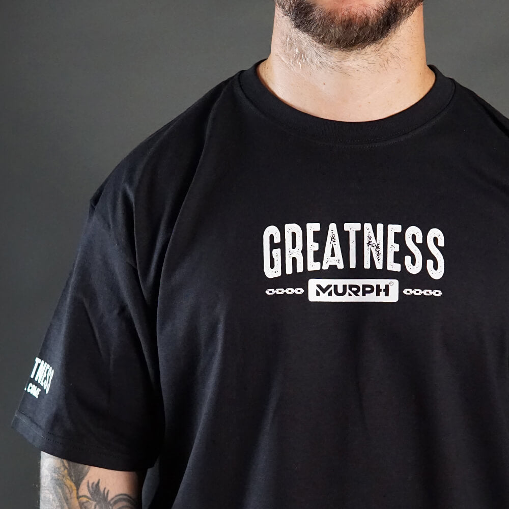 Polera Oversize Greatness - Negro