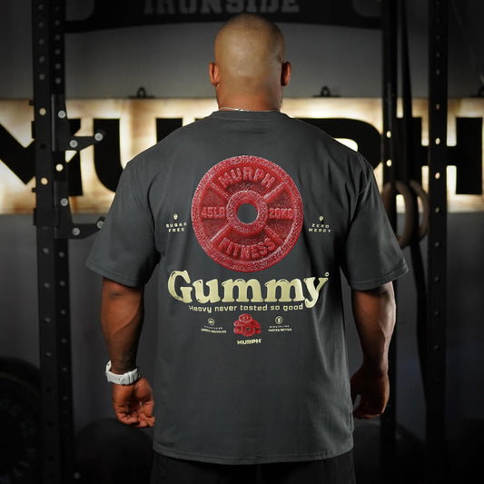 Polera Oversize GUMMY - Gris Charcoal