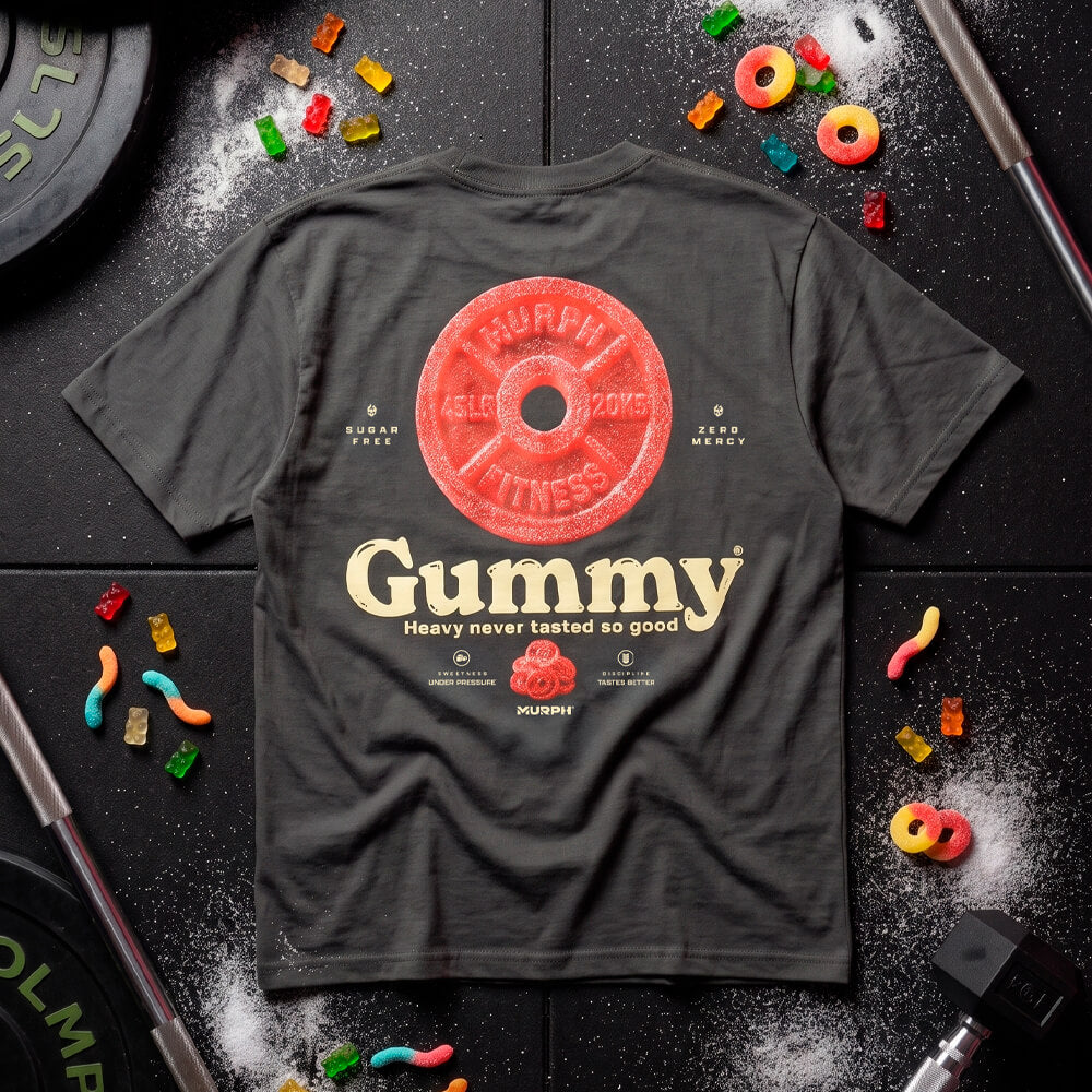 Polera Oversize GUMMY - Gris Charcoal