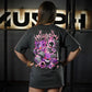 Polera Oversize Gymgar - Gris Charcoal