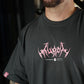 Polera Oversize Gymgar - Gris Charcoal