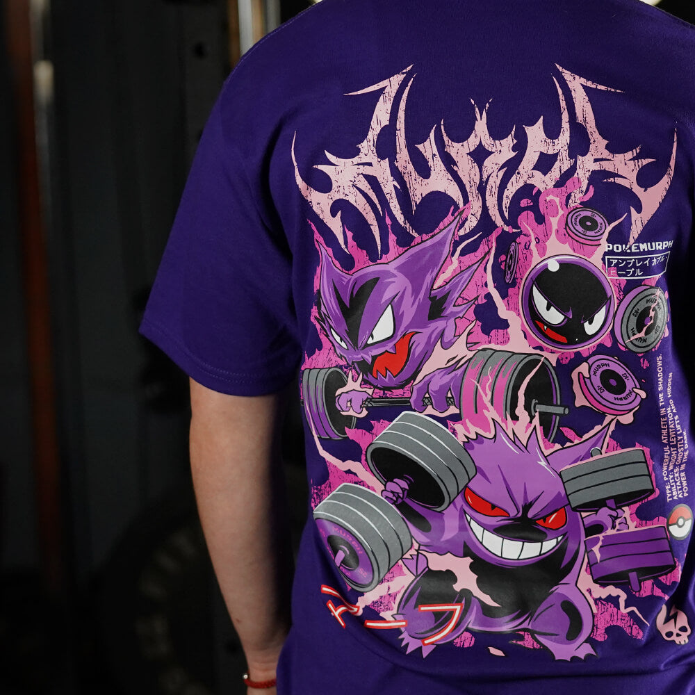 Polera Oversize Gymgar - Púrpura