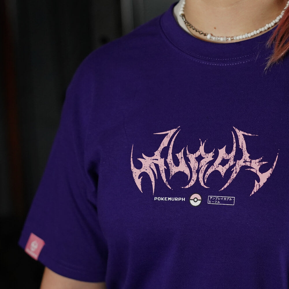 Polera Oversize Gymgar - Púrpura
