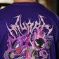 Polera Oversize Gymgar - Púrpura