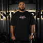 Polera Oversize Gymgar - Negro