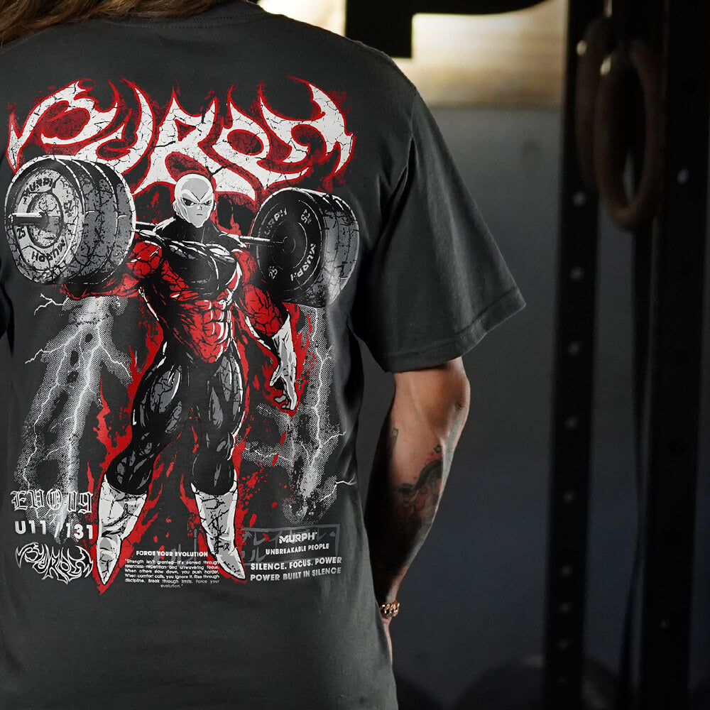 Polera Oversize Gymren - Charcoal