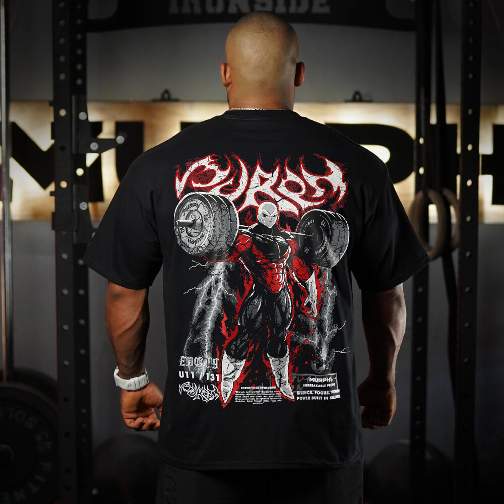 Polera Oversize Gymren - Negro