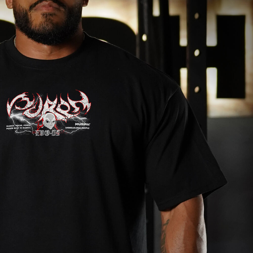 Polera Oversize Gymren - Negro