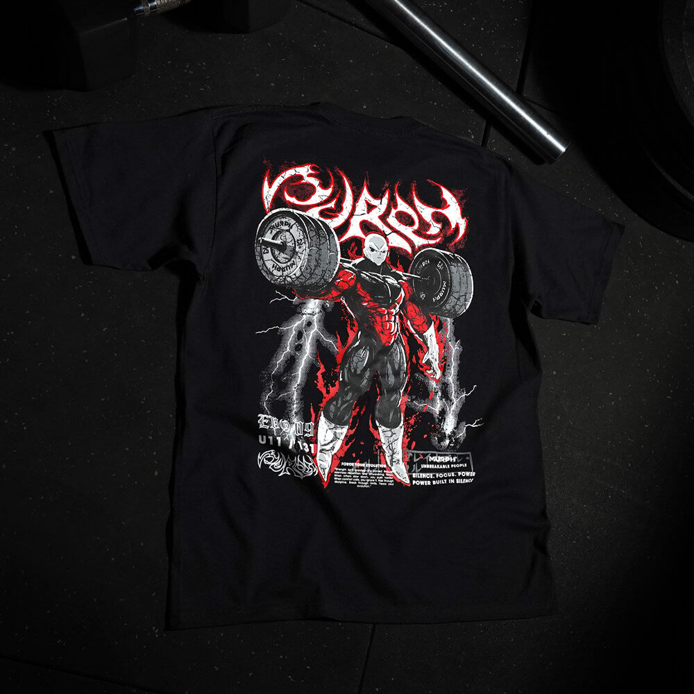 Polera Oversize Gymren - Negro