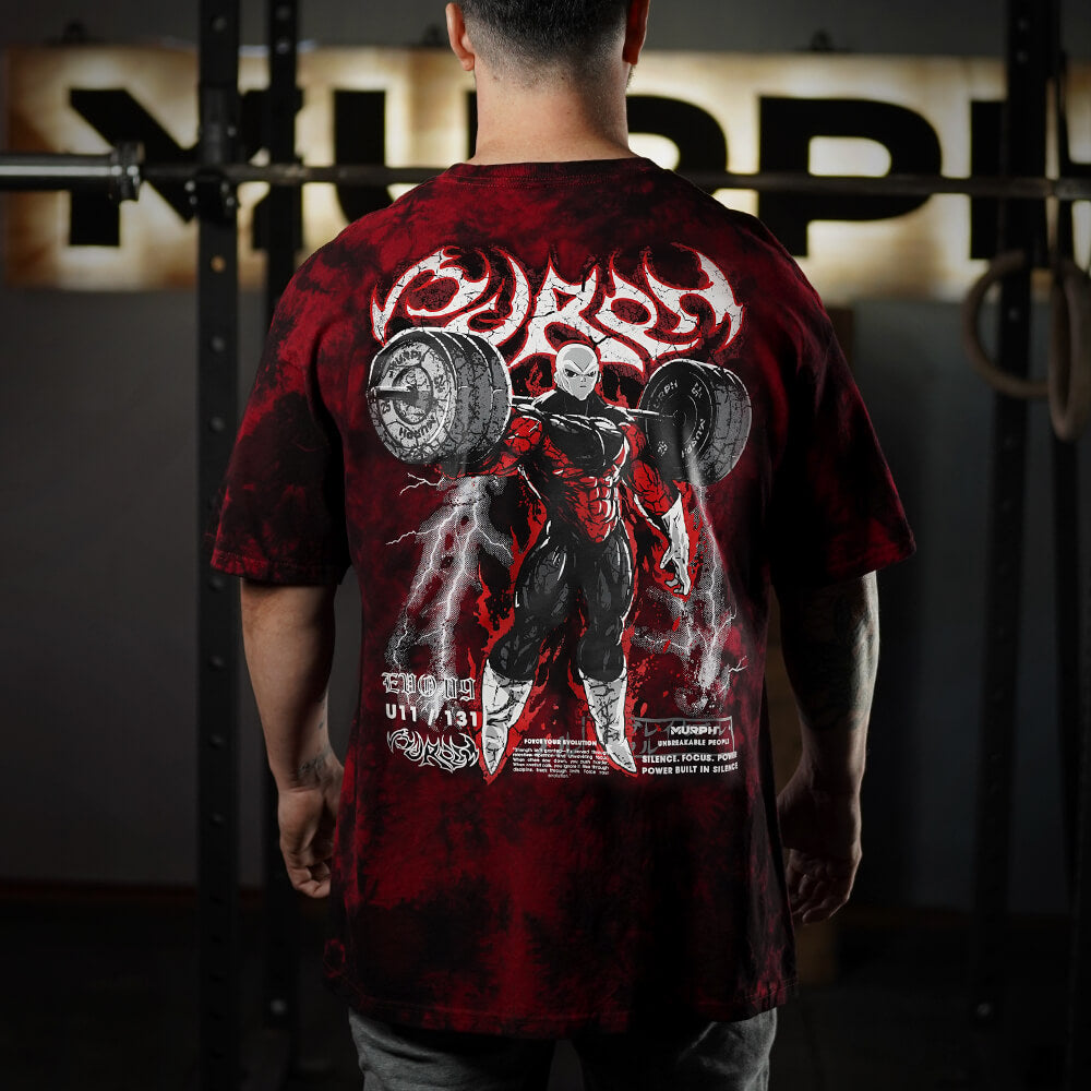Polera Oversize Gymren - Red Storm