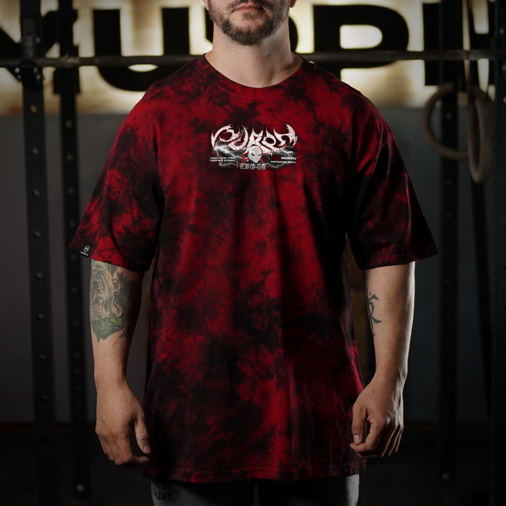 Polera Oversize Gymren - Red Storm