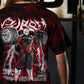 Polera Oversize Gymren - Red Storm