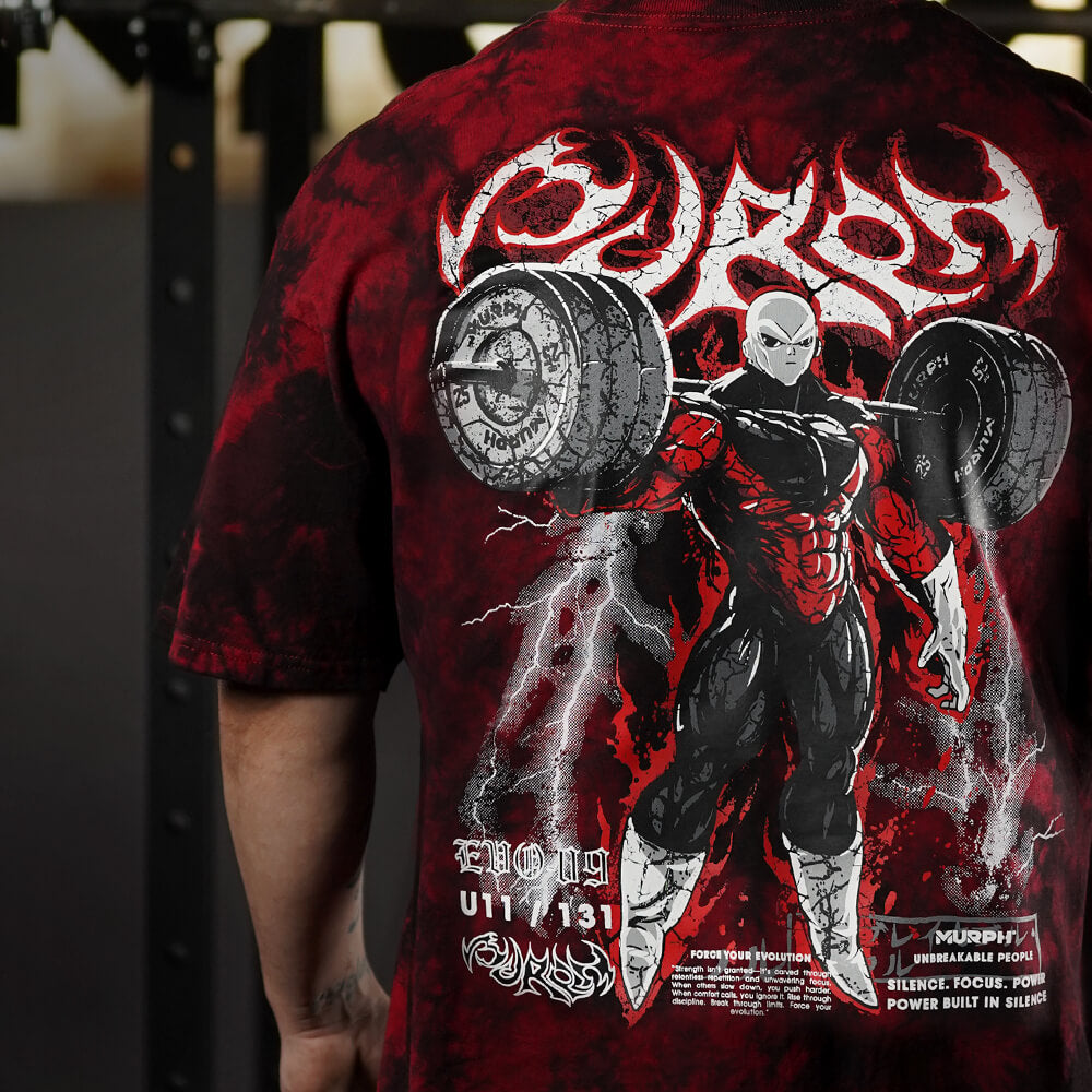 Polera Oversize Gymren - Red Storm