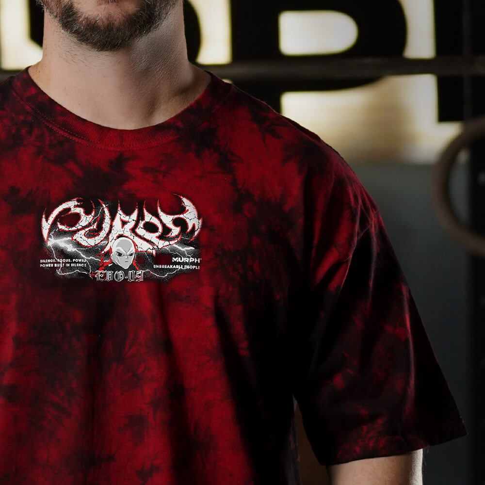 Polera Oversize Gymren - Red Storm