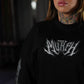 Polera Oversize ICON Sinister Logo - Negro