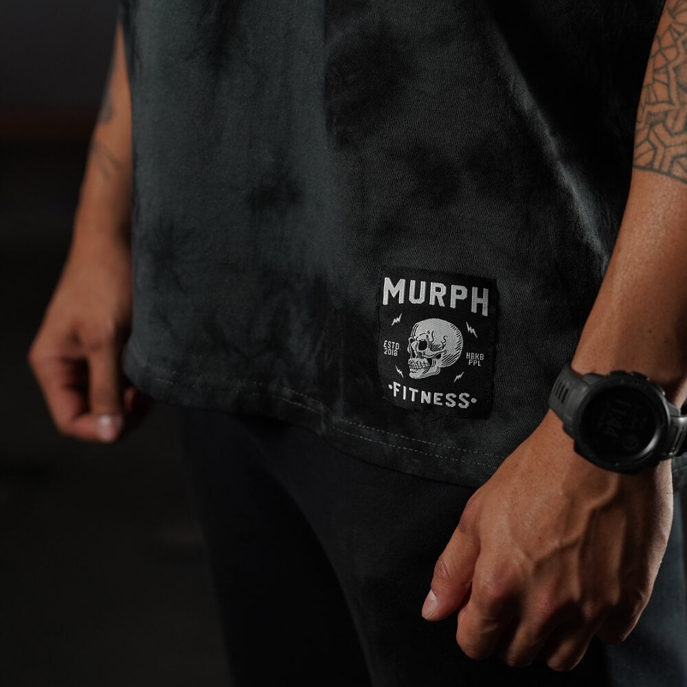 Polera Oversize Murph Like Hell - Black Storm