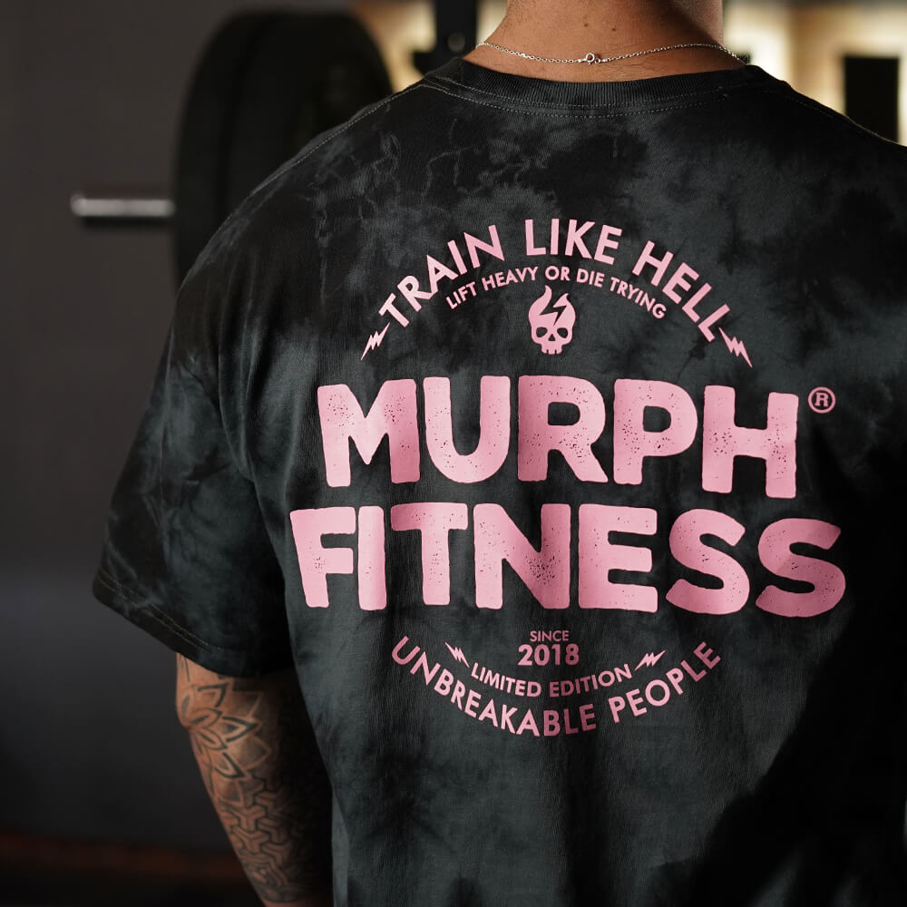 Polera Oversize Murph Like Hell - Black Storm