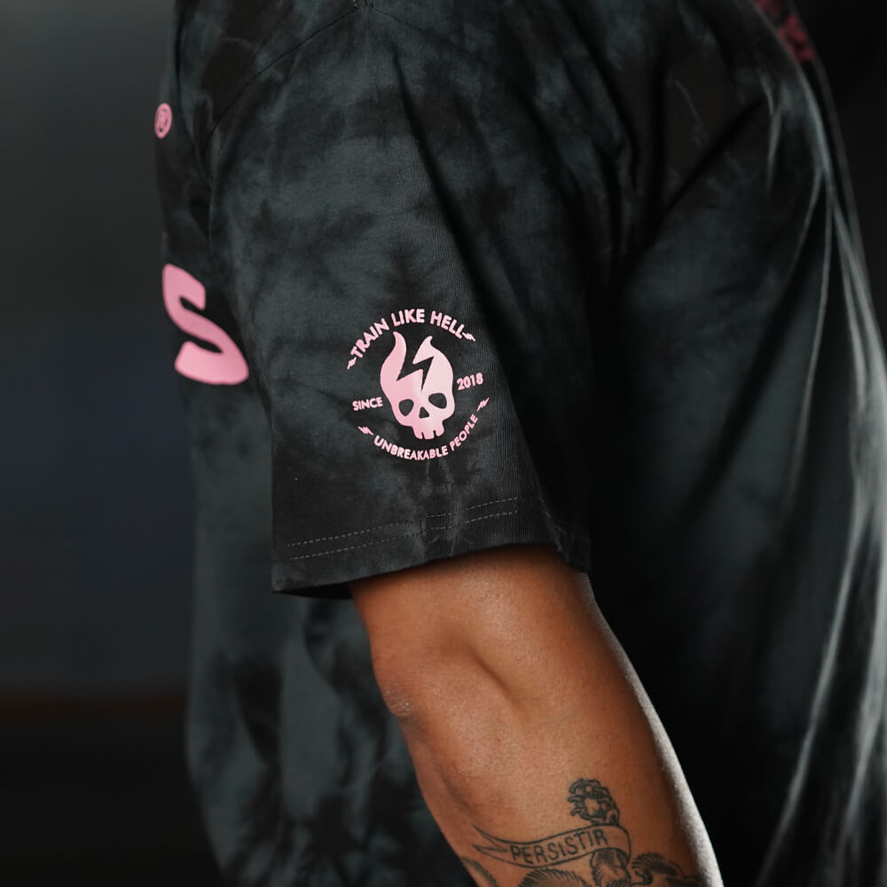 Polera Oversize Murph Like Hell - Black Storm