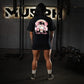 Polera Oversize Hello Murph - Negro