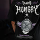 Polera Oversize Always Hungry - Negro