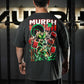 Polera Oversize Murph X Murph - Gris Charcoal