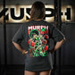 Polera Oversize Murph X Murph - Gris Charcoal