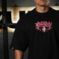 Polera Oversize ICON DESTRUCTION - Negro