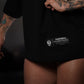 Polera Oversize ICON DESTRUCTION - Negro