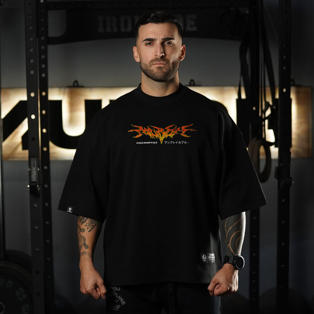Polera Oversize ICON Premium ChariHard 2.0 - Negro