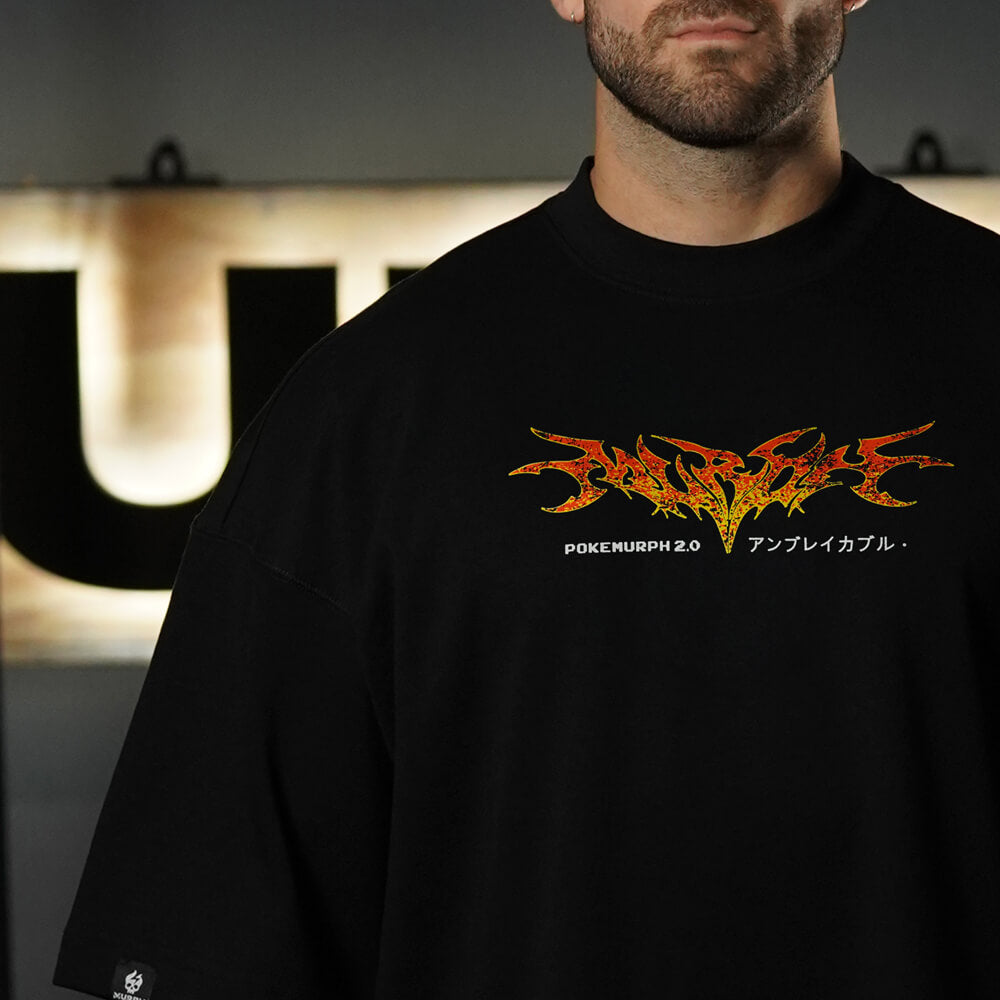 Polera Oversize ICON Premium ChariHard 2.0 - Negro