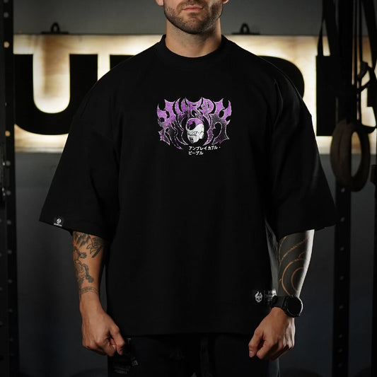 Polera Oversize ICON CRUELTY - Negro
