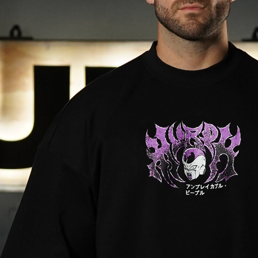 Polera Oversize ICON CRUELTY - Negro