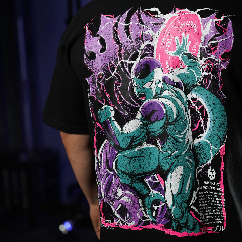 Polera Oversize CRUELTY - Negro