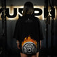 Polera Oversize ICON BORN IN FIRE - Negro