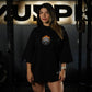 Polera Oversize ICON BORN IN FIRE - Negro